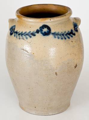 Baltimore Stoneware Jar, circa 1820, Morgan / Amoss