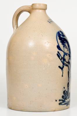 3 Gal. J. NORTON & CO. / BENNINGTON, VT Stoneware Pheasant Jug