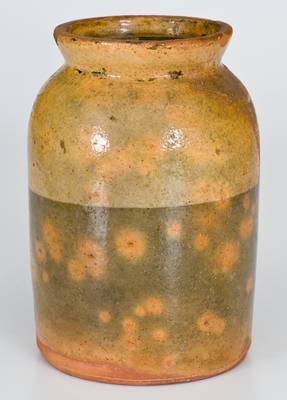 Galena, Illinois Redware Canning Jar