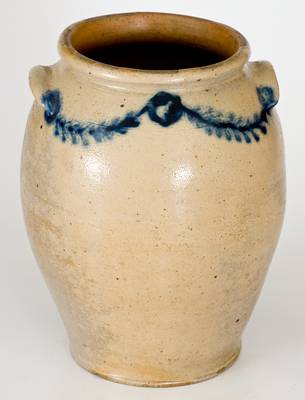 Baltimore Stoneware Jar, circa 1820, Morgan / Amoss