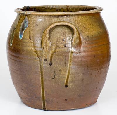 Five-Gallon attrib. Solomon Loy (Alamance County, NC) Salt-Glazed Stoneware Jar