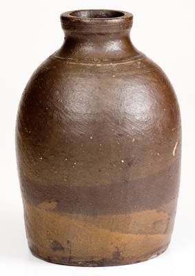 Rare A. DOLLISON (Ohio) Civil War Stoneware Jar: 