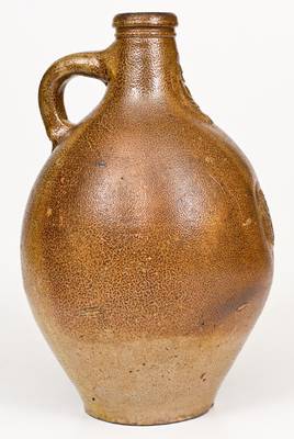 Large German Stoneware Bellarmine / Beardman Jug, 16th or 17th century