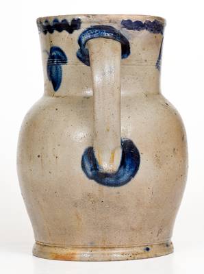 Attrib. Henry Harrison Remmey, Philadelphia, PA Stoneware Pitcher, circa 1855