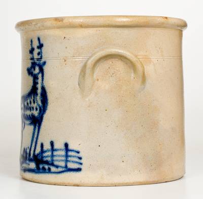 Scarce J. & E. NORTON / BENNINGTON, VT Standing Deer Crock
