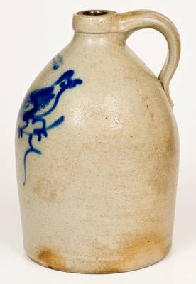 J. & E. NORTON / BENNINGTON, VT Stoneware Bird Jug