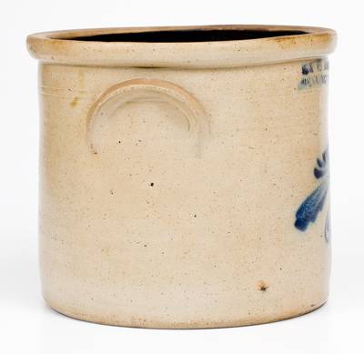 J. & E. NORTON / BENNINGTON, VT Stoneware Bird Crock