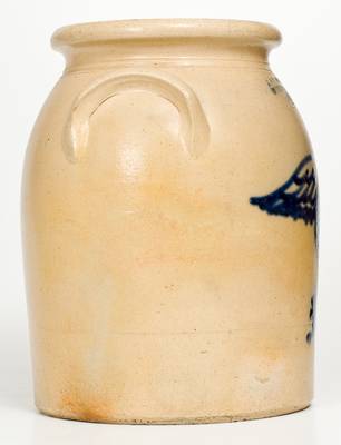 Very Rare J. & E. NORTON / BENNINGTON, VT Stoneware Hawk Jar