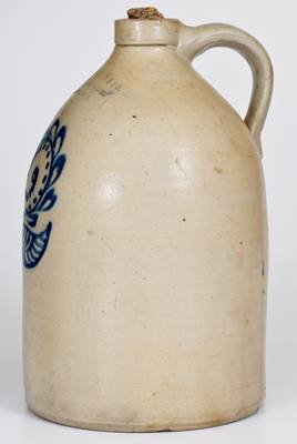 A.B. WHEELER & CO. / No. 69 BROAD STREET / BOSTON, MASS Stoneware Jug