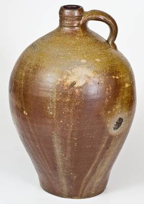 Exceedingly Rare and Important Baltimore Union Stoneware Manufactory Jug, 1808-10 (Earliest Southern Maker s Mark)