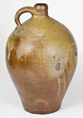 Exceedingly Rare and Important Baltimore Union Stoneware Manufactory Jug, 1808-10 (Earliest Southern Maker s Mark)
