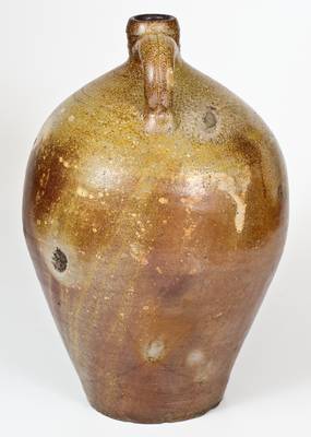 Exceedingly Rare and Important Baltimore Union Stoneware Manufactory Jug, 1808-10 (Earliest Southern Maker s Mark)
