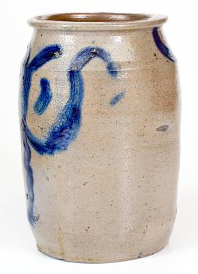 Very Rare Stoneware Jar Impressed 