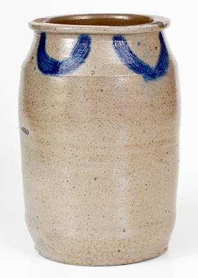 Very Rare Stoneware Jar Impressed 