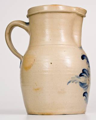 Very Rare One-Gallon WM. MOYER (Harrisburg) Stoneware Pitcher