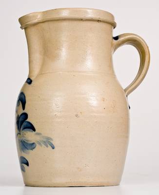 Very Rare One-Gallon WM. MOYER (Harrisburg) Stoneware Pitcher