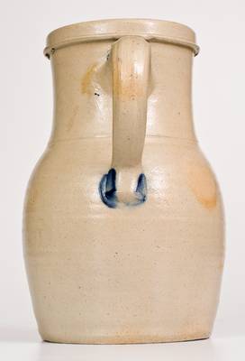 Very Rare One-Gallon WM. MOYER (Harrisburg) Stoneware Pitcher