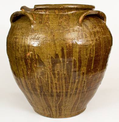 David Drake s April 12, 1858 25-Gallon Poem Jar: A Very Large Jar Which Has Four Handles