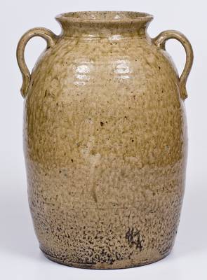 Stoneware Jar att. Franklin Lafayette Becham, Crawford County, GA