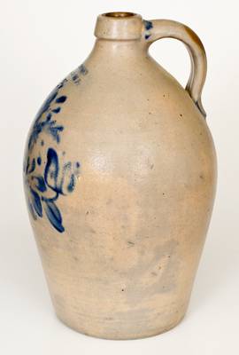 Unusual J.W. COWDEN / HARRISBURG, PA Stoneware Jug