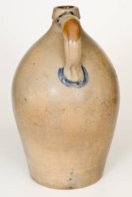 Unusual J.W. COWDEN / HARRISBURG, PA Stoneware Jug