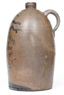 Geo W. McClure / Family Groceries / 346 Liberty St. (Pittsburgh) Stoneware Jug