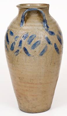 Rare Large-Sized Stoneware Vase attrib. J.H. Owen, Jugtown, NC, circa 1920