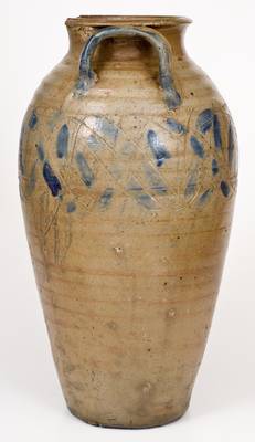 Rare Large-Sized Stoneware Vase attrib. J.H. Owen, Jugtown, NC, circa 1920