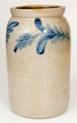 Fine Philadelphia, PA Stoneware Advertising Jar, attrib. Richard C. Remmey