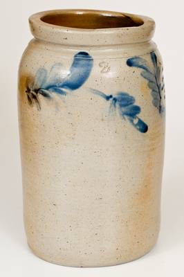 Fine Philadelphia, PA Stoneware Advertising Jar, attrib. Richard C. Remmey