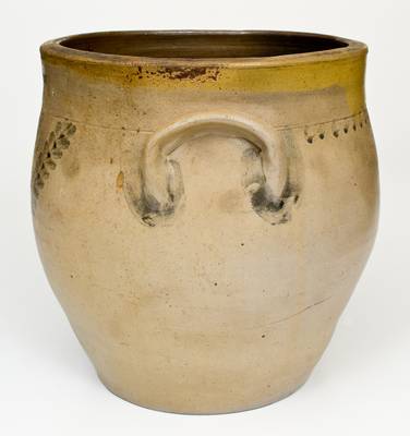 Rare J. EATON, South River, New Jersey Stoneware Jar