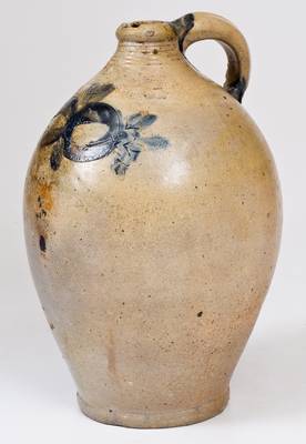 CORLEARS HOOK Stoneware Jug (African-American Potter Thomas Commeraw, New York City)