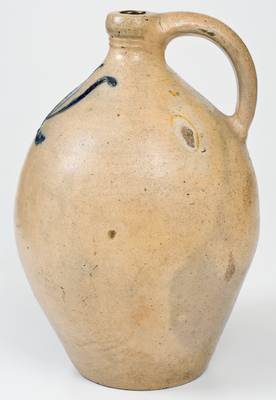 1 Gal. New York State Stoneware Jug with Incised Decoration