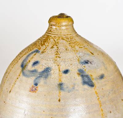 2 Gal. C. CROLIUS / MANUFACTURER / NEW-YORK Stoneware Jug