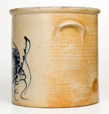 5 Gal. D. WESTON / ELLENVILLE, NY Stoneware Bird Crock
