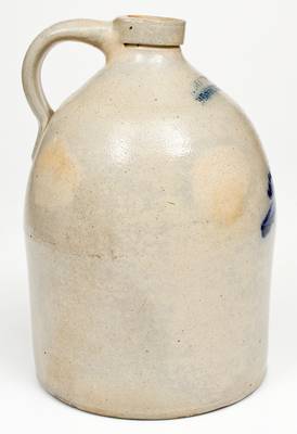 1 Gal. J. NORTON & CO. / BENNINGTON, VT Stoneware Bird Jug