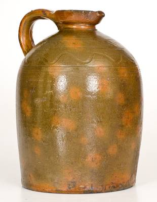 American Redware Syrup Jug