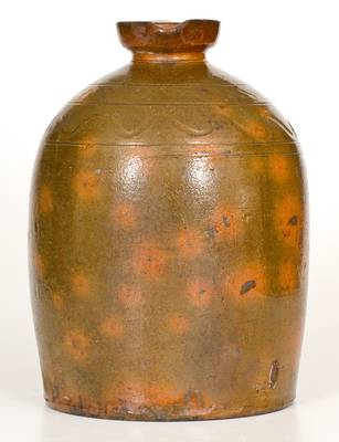 American Redware Syrup Jug