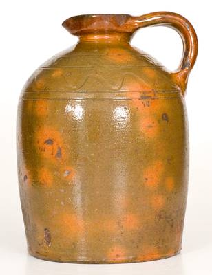 American Redware Syrup Jug