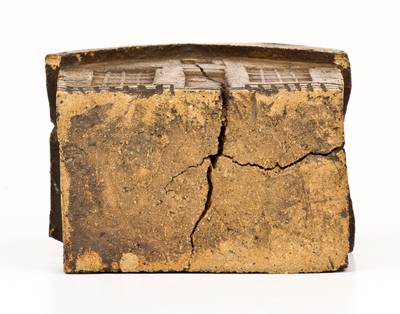 Unusual Hand-Modeled House out of Firebrick