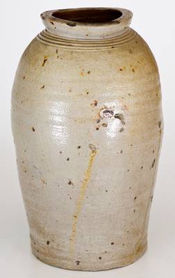 Rare LIBERTY FOREV / WARNE & LETTs 1807 / S. AMBOY. N. JERSY Stoneware Jar