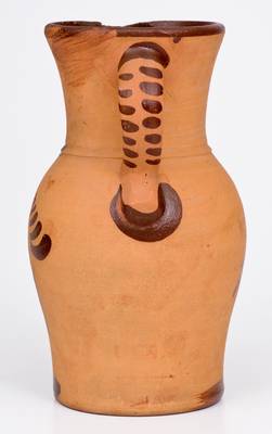 Large-Sized Tanware Pitcher, Greensboro or New Geneva, Pennsylvania