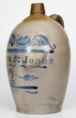 Rare Hamilton & Jones (Greensboro, Pennsylvania) Stoneware Jug