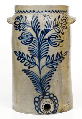 Outstanding B. C. MILBURN / ALEXA. Stoneware Water Cooler, Alexandria, VA origin