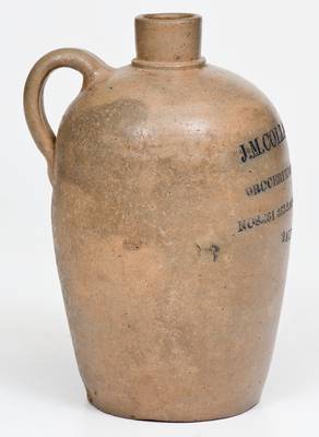 J. M. COLLADAY & BRO. / BALTIMORE Stoneware Small-Sized Advertising Jug