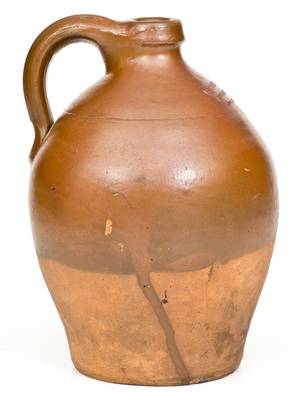 C. CROLIUS / MANUFACTURER/ NEW-YORK Stoneware Jug