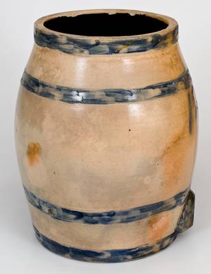 New York State Stoneware Water Cooler with Civil War