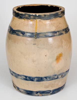 New York State Stoneware Water Cooler with Civil War 