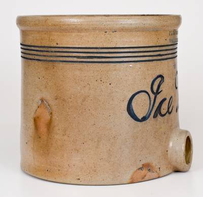 4 Gal. F. B. NORTON SONS / WORCESTER, MASS. Stoneware "Ice Water" Cooler