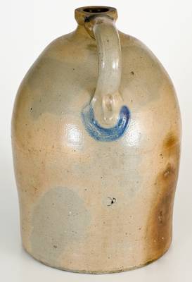 3 Gal. H. B. PFALTZGRAFF / YORK, PA Stoneware Jug with Floral Decoration